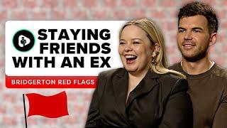 "That's a HUGE Red Flag!"  Bridgerton S3 Nicola Coughlan & Luke Newton's DATING Red Flags 