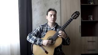 Гитара Александра Момота (Alex Momot Guitar). Test with Barrio's "Lento" from "La Catedral"