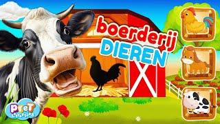 Pretlettertjes Boerderijdieren PRET • Wie Zit Daar Verstopt?