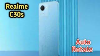 How To Enable Auto Rotate In Realme C30s,Auto Rotate Screen Enable In Realme C30s,