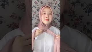 Tutorial hijab Segiempat keren banget #trending #tutorialhijab #tutorialhijabsegiempat #shorts