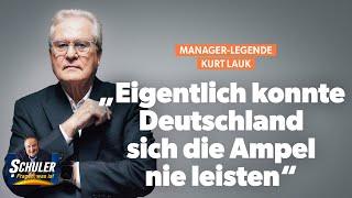 Manager-Legende Kurt Lauk: „Eigentlich konnte Deutschland sich die Ampel nie leisten“