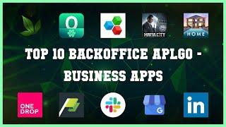 Top 10 Backoffice Aplgo Android Apps