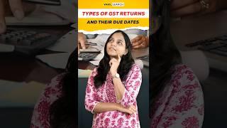 GST Return Due Dates You Shouldn’t Miss #ytshorts