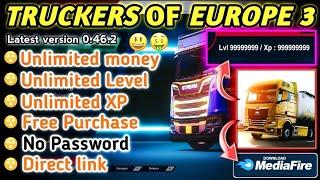 Truckers Of Europe 3 mod apk Unlimited money #truckersofeurope3 #youtube