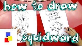 How To Draw Squidward