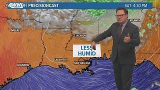 New Orleans Weather: Little warm headed into the weekend, very pleasant next week