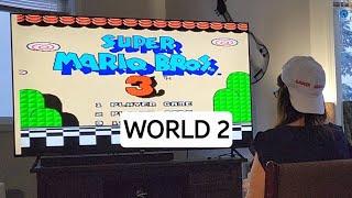 Gamer Grandma plays WORLD 2 #gamergrandma #supermario3 #world2