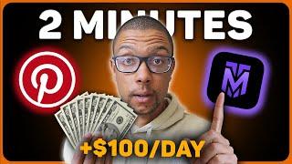 Make Money With Pinterest CPA Marketing in 2 Minutes