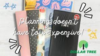 Dollar Tree 2025 planner finds | inexpensive planner options!