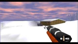 GoldenEye 007 (N64) 100% walkthrough - Mission 2, Part 1: Severnaya Installation, Siberian Plateau