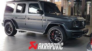 AKRAPOVIC MERCEDES AMG G63 W463A | EVOLUTION LINE TITANIUM EXHAUST