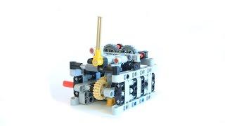 LEGO TECHNIC Sequential Gear Box with Building Instructions !