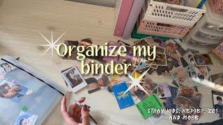 kpop binder makeover ( PC storing, haul & yap session)