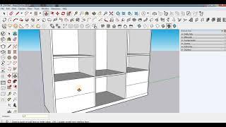 How to make Wardrobe in SketchUp || SketchUp Tutorial #sketchup #sketchuptutorial