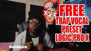 LOGIC PRO X 10.4.8 **STOCKED** TRAP VOCAL PRESET FREE