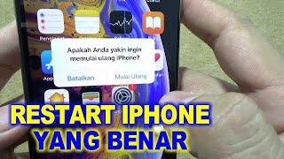 CARA RESTART/REBOOT IPHONE DENGAN BENAR (Bukan Mematikan)