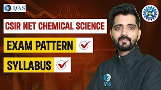 CSIR NET Exam Pattern 2024 | CSIR NET Syllabus | CSIR NET Chemical Science June 2024 | IFAS