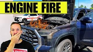 Why did this Toyota Tundra Engine Catch on Fire? 3rd Gen Tundra Woes