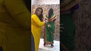 Nauvari Sadi …Nauvari saree drape… #shorts #youtubeshorts #viral #trending #tutorial