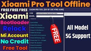 All Mi Xiaomi 4/5G Mi Account FRP Bootloader Free Unlock Tool 2023