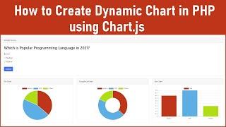 How to Create Dynamic Chart in PHP using Chart.js