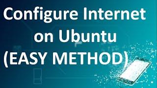 Configure Network On Ubuntu 20.04 HOW TO SET UP A BROADBAND CONNECTION IN UBUNTU Linux ETHERNET CABL