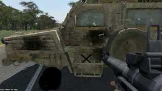 RPG-7 Test - "RG31" from BAE Systems Arma 2