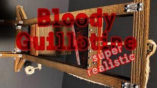 Bloody Guillotine *Super Realistic* #Diorama #ScaleModel #Miniature #Figure