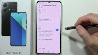 How to Activate NFC on Redmi Note 13 - Turn ON NFC