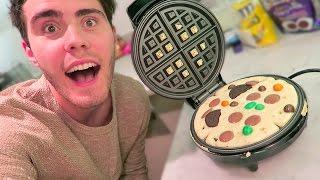 DIY OREO & CHOCOLATE WAFFLE