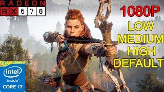 Horizon Zero Dawn | i7 - 3770 | Rx 570 4GB | 12GB Ram (1080p All Settings)