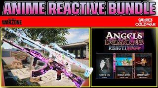 ANGELS AND DEMONS ANIME REACTIVE Bundle Review | AK47 Reactive Camo Showcase | Cold War and Warzone