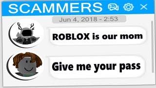TROLLING ROBLOX SCAMMER #17
