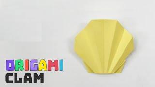 DIY Origami Clam | How to Make a Paper Clam | Origami Simple