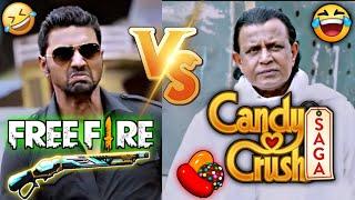 New Free Fire Vs Candy Crush Comedy Video Bengali  || Desipola