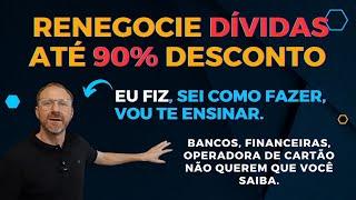 COMO NEGOCIAR DÍVIDA COM BANCO SEM PAGAR JUROS | Renegocie dívidas com descontos de até 90%