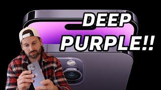 iPhone 14 Pro DEEP PURPLE UNBOXING!! (Is This THE BEST iPhone Color?)