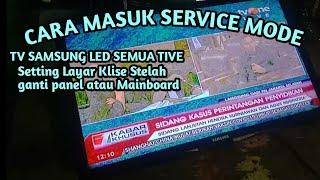 Cara Masuk Ke Menu Pactory Samsung Led