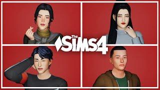 Азиаты | Sims 4 CAS