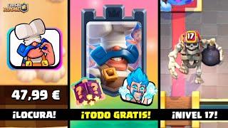 ¡JUEGO AL NIVEL 17 EN CLASH ROYALE!  - noticias nueva actualizacion (season 66)