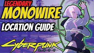 Cyberpunk 2077  [ Legendary Monowire Location Guide ] The BEST Monowire