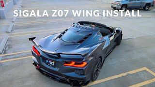 Sigala Z07 Style C8 Wing Install - GET 5% OFF YOUR WING