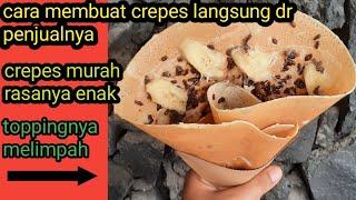 cara membuat crepes enak dan krispi~resep mama ratna~