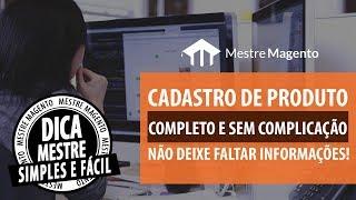 Magento 2: Cadastro de Produto Completo