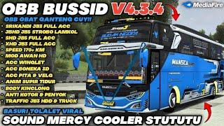 UPDATE‼️OBB BUSSID V4.3.4 TERBARU SOUND MERCY COLLER STUTUTU | SUPPORT ALL APK