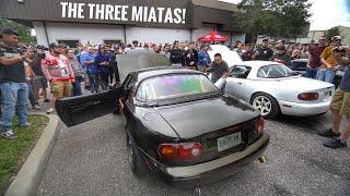 LS Miata First Meet! Adam LZ's Open House!