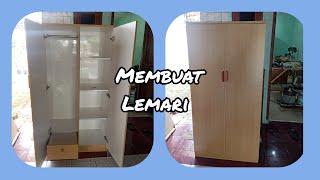 Membuat lemari dua pintu