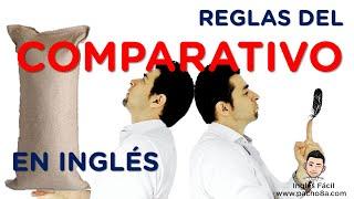 4 Reglas básicas del COMPARATIVO en inglés - Muy bien explicado | Clases inglés