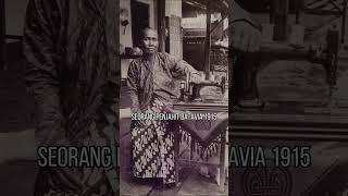 CANTIK ALAMI WANITA BATAVIA SEKITAR TAHUN 1900 an #batavia  #motivasihidup #generasimuda #katabijak